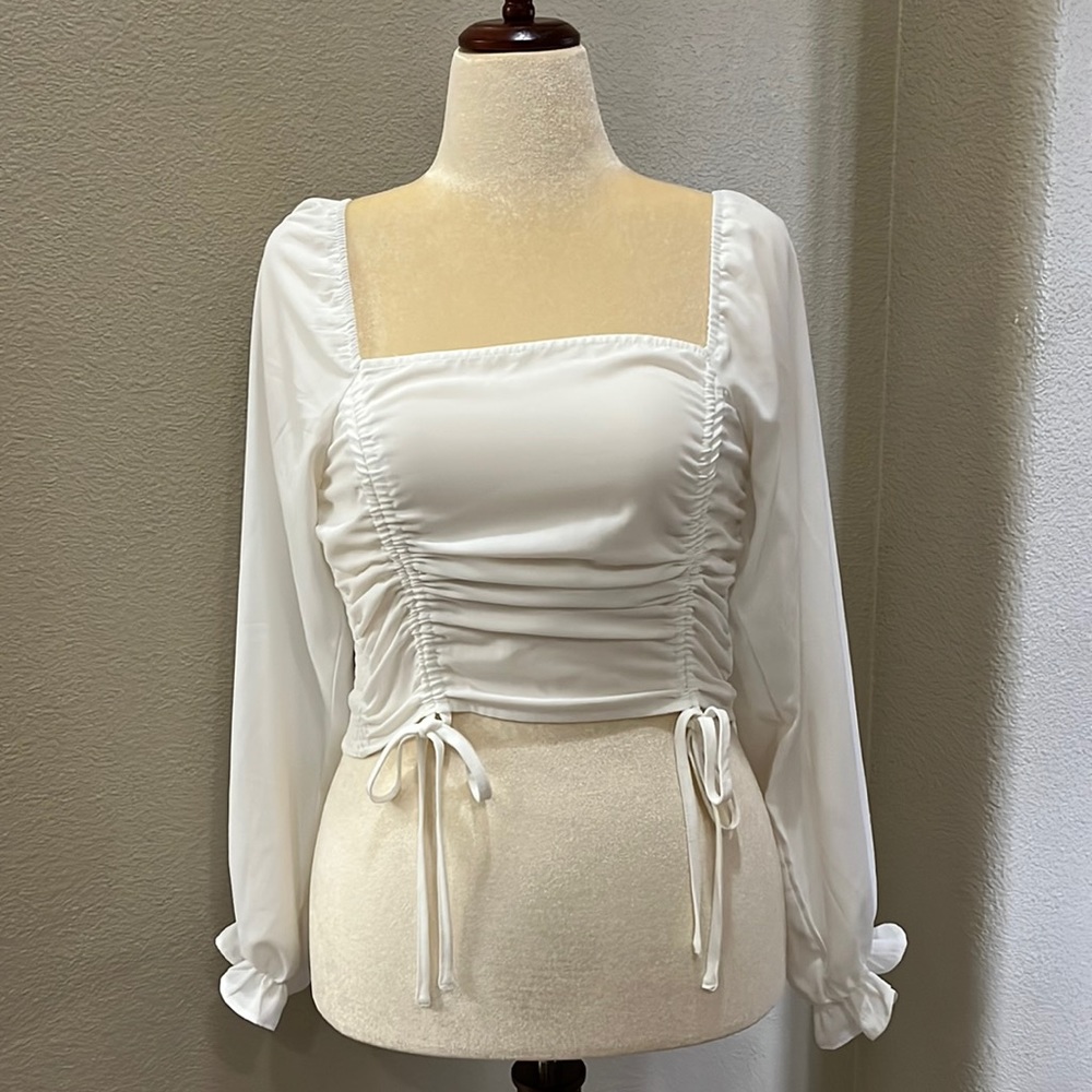 White long sleeve too from shein.